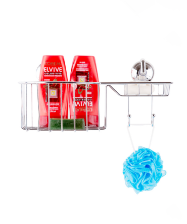 Rack Cromado Doble Función Horizontal