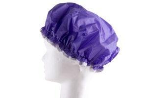 Gorra de baño violeta