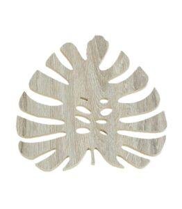 Posafuente Hoja Monstera 30 x 40cm