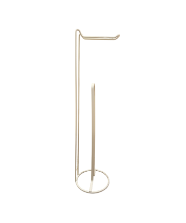 Soporte Papel Higienico Pie Blanco