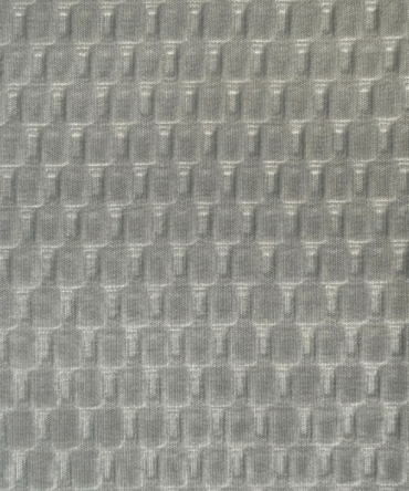 Cortina Geométrica Gris Claro