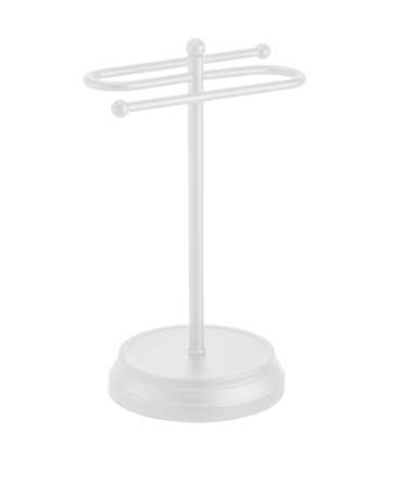 Toallero de Mesa con Forma de S Blanco